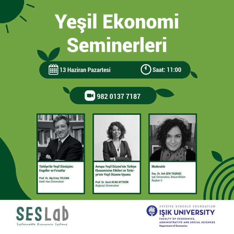 Yeşil Ekonomi Seminerleri